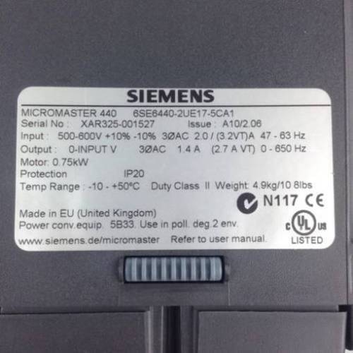 6SE6440-2UE17-5CA1 - SIEMENS
