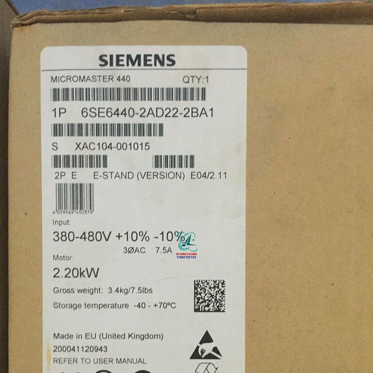 6SE6440-2AD22-2BA1 - SIEMENS [1]