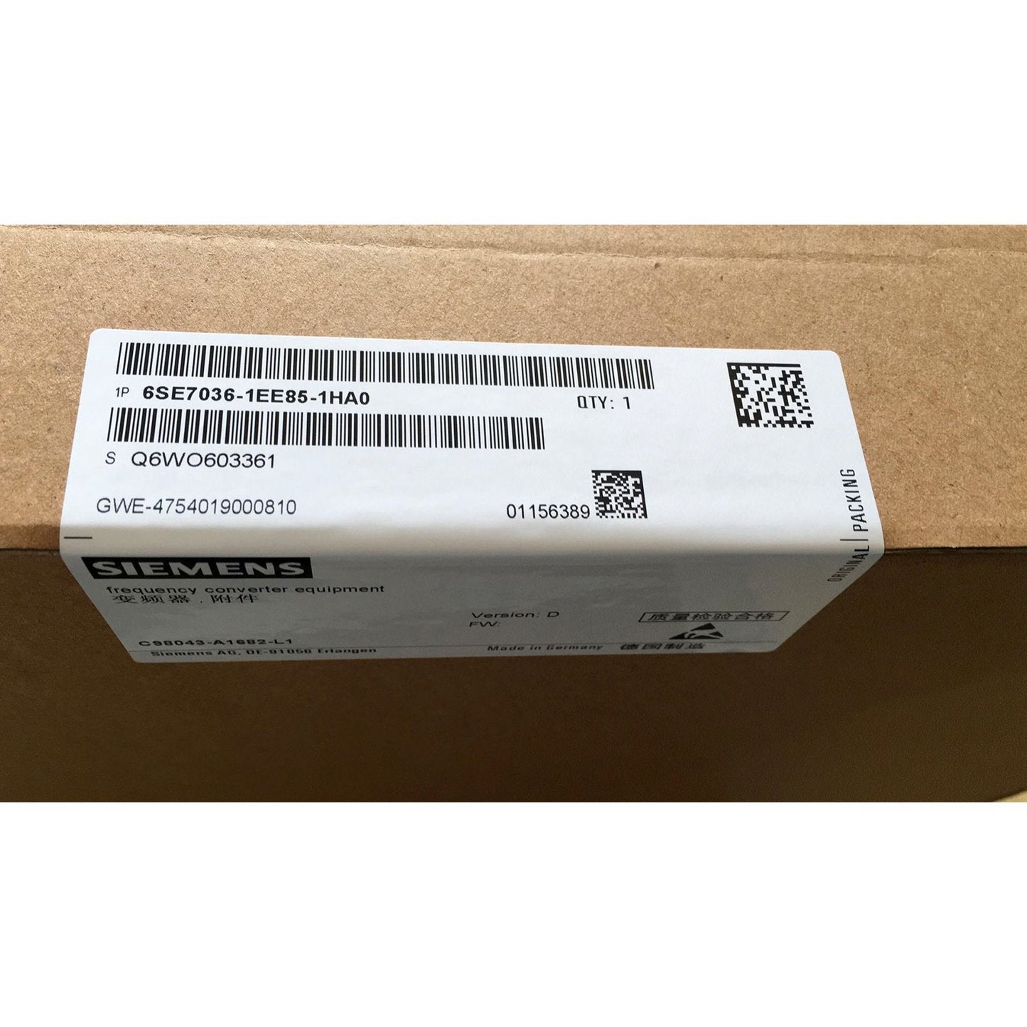 6SE7036-1EE85-1HA0 - SIEMENS