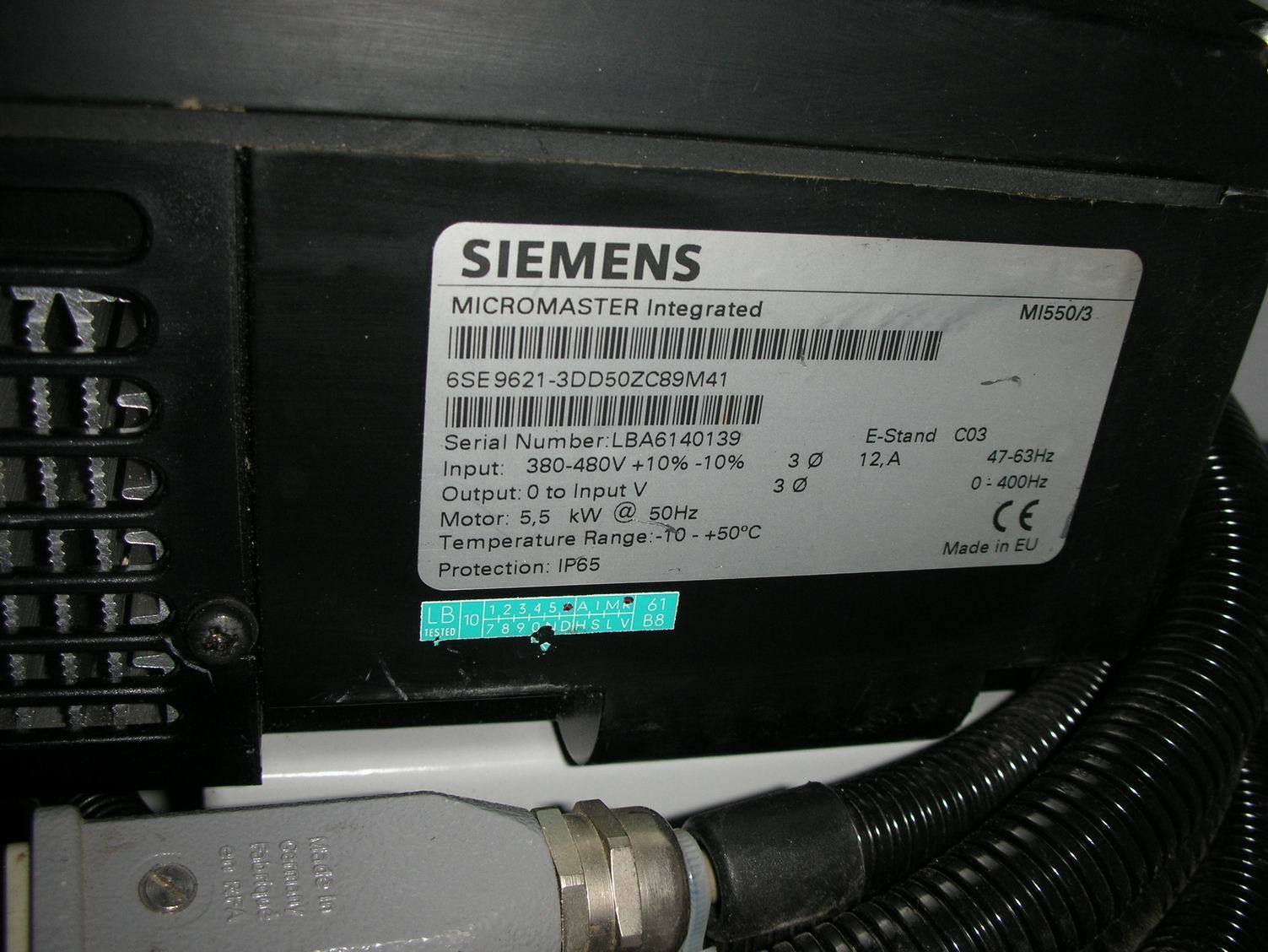6SE9621-3DD50ZC89M41 - SIEMENS