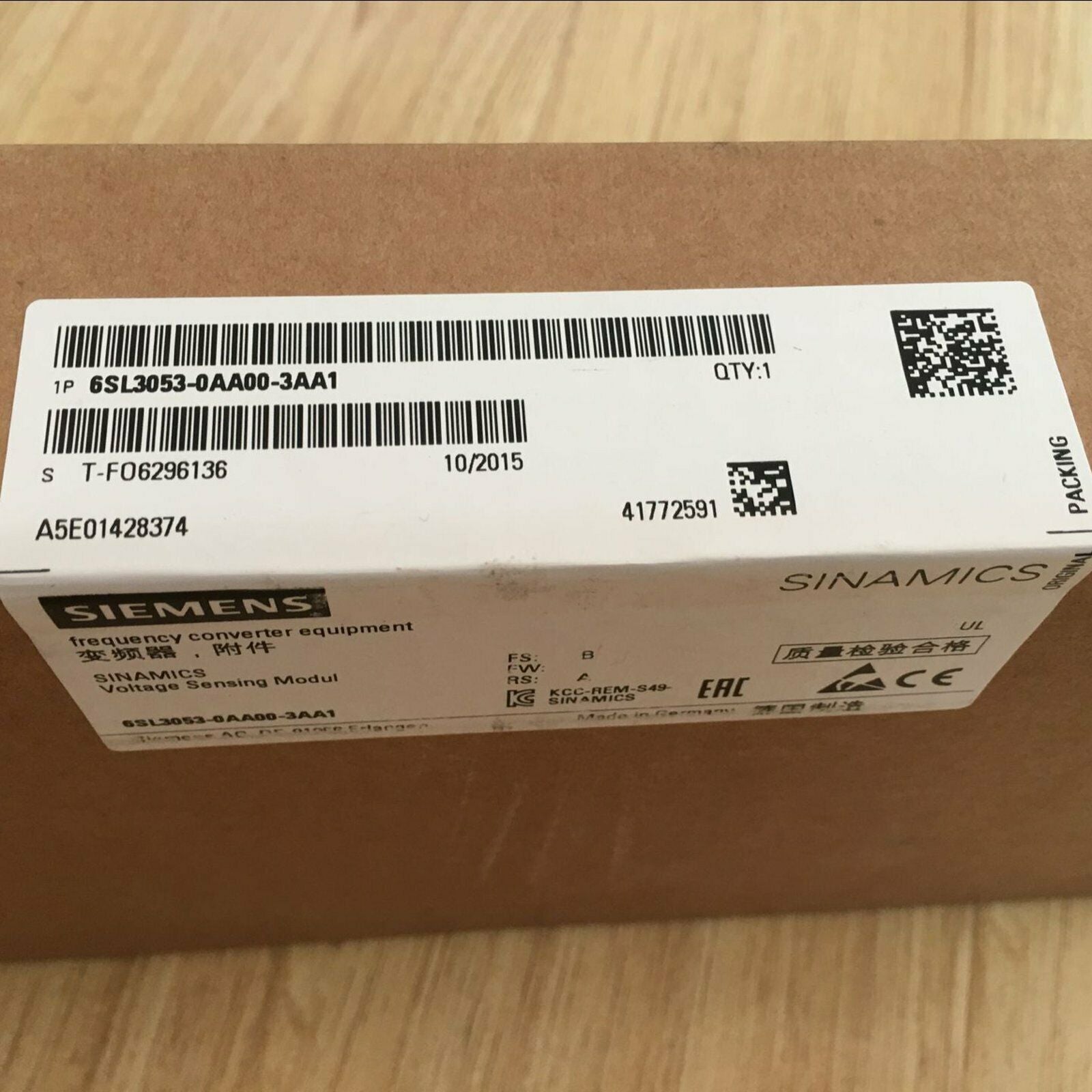 6SL3053-0AA00-3AA1 - SIEMENS