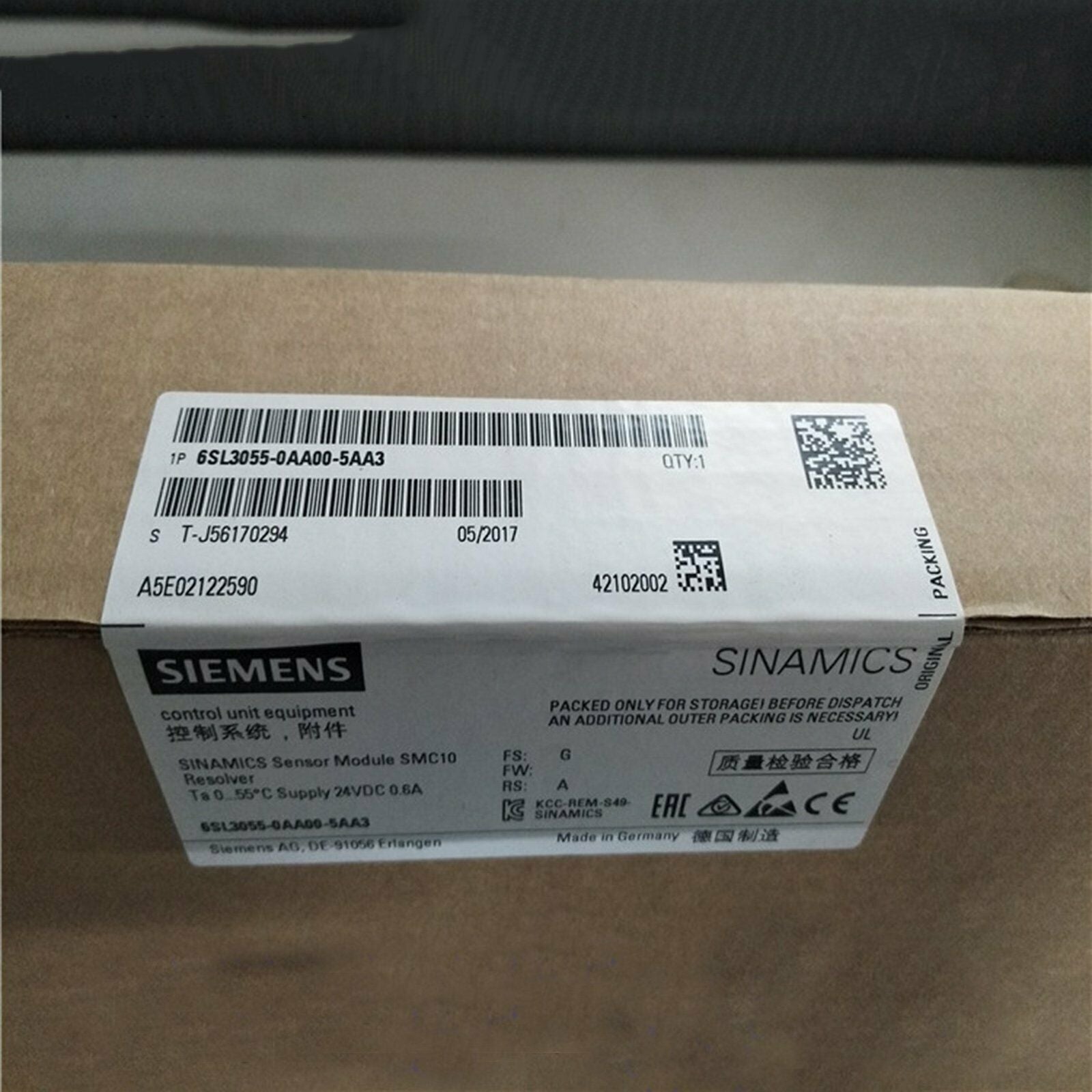 6SL3055-0AA00-5AA3 - SIEMENS