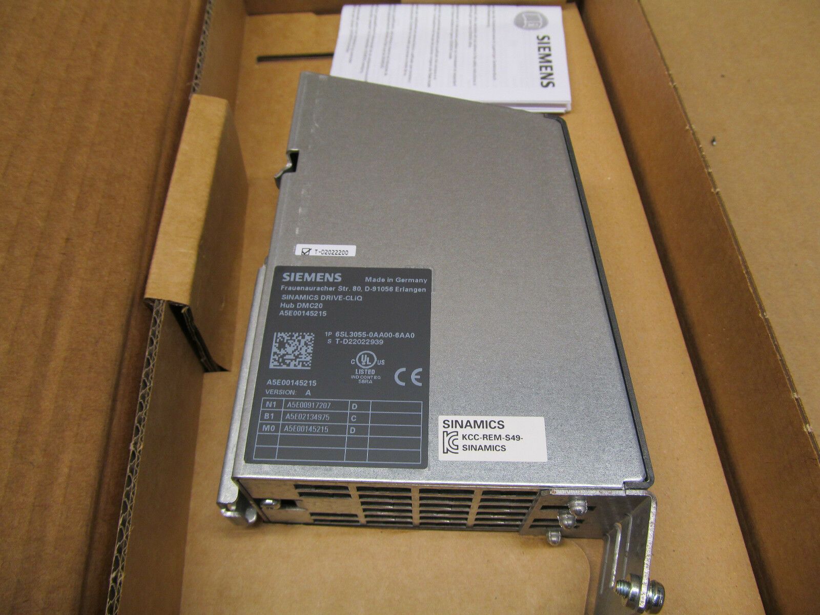 6SL30550AA006AA0 KOEED 201-500, 80%, import_2020_10_10_031751, Other, Siemens