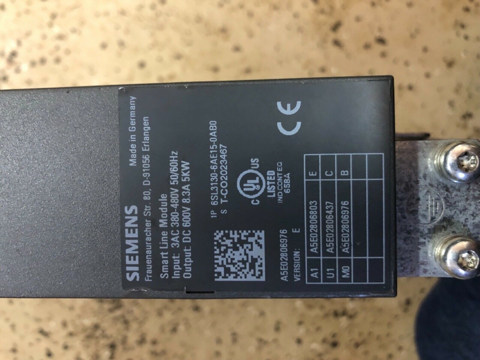 6SL3130-6AE15-0AB0 - SIEMENS