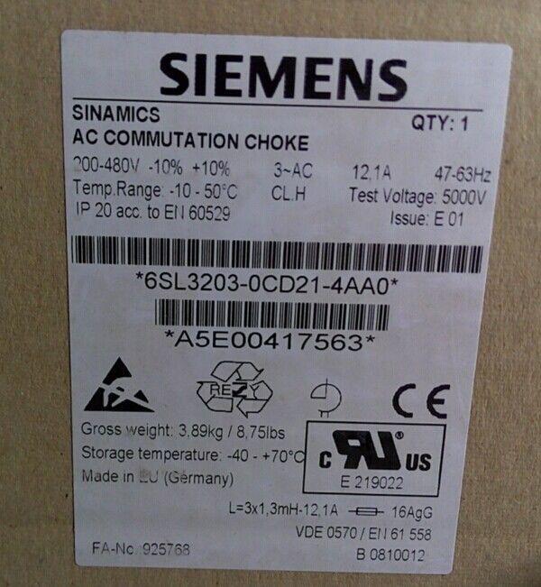6SL3203-0CD21-4AA0 - SIEMENS