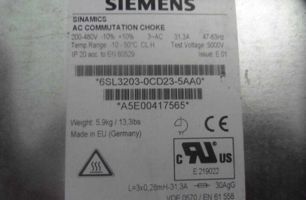 6SL3203-0CD23-5AA0 KOEED 500+, 90%, import_2020_10_10_031751, Other, Siemens