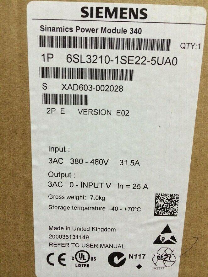 6SL3210-1SE22-5UA0 - SIEMENS