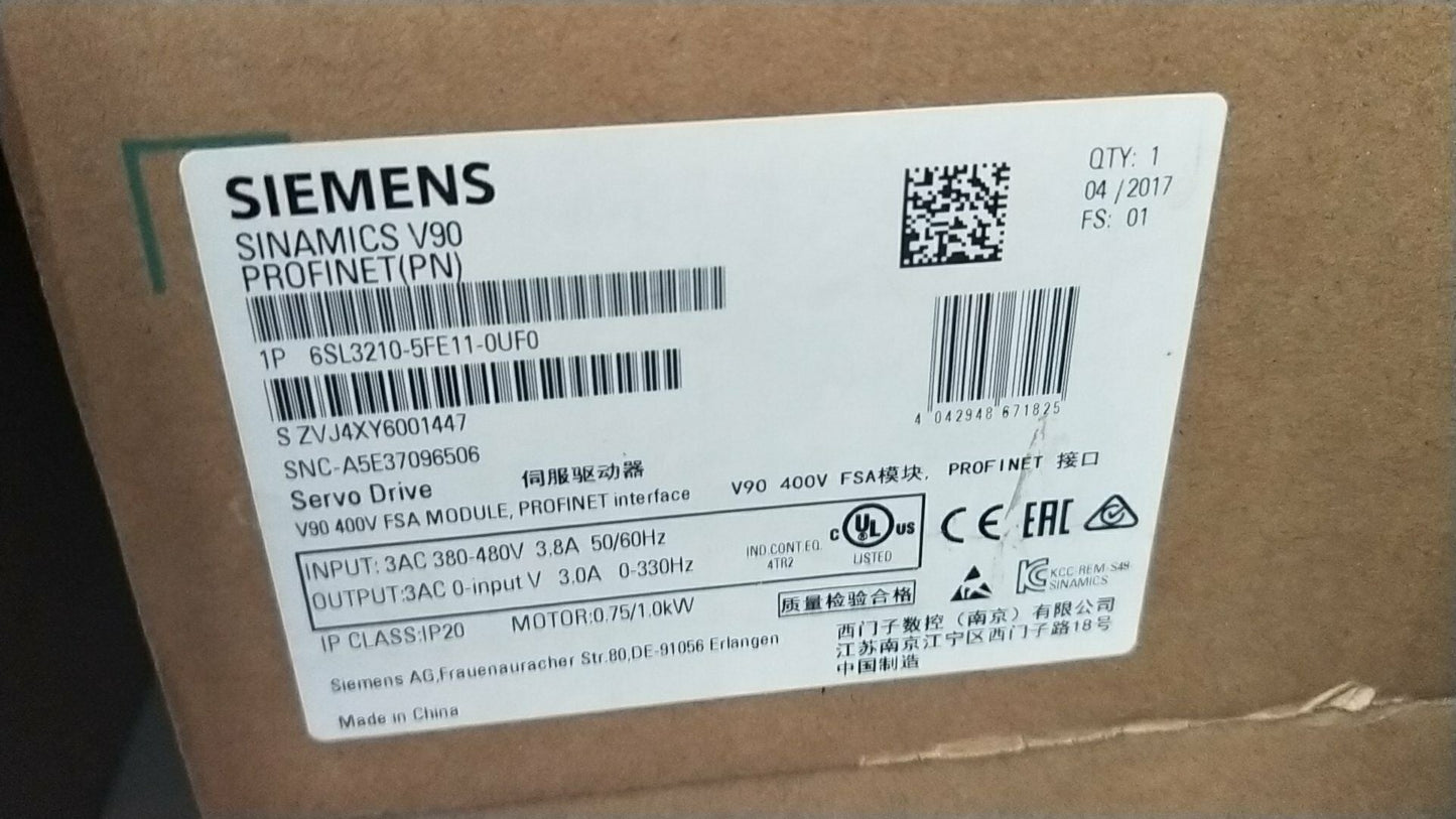 6SL3210-5FE11-0UF0 - SIEMENS