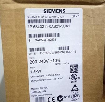 6SL3211-0AB21-5UA0 KOEED 201-500, 90%, import_2020_10_10_031751, Other, Siemens