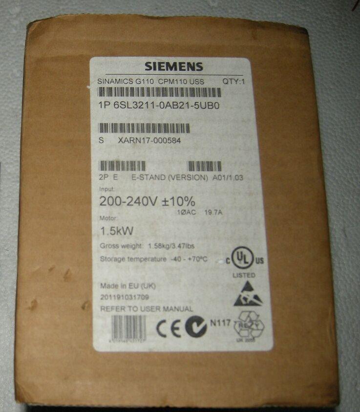6SL3211-0AB21-5UB0 - SIEMENS
