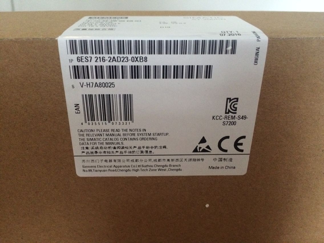 6es7216-2ad23-oxb8 - SIEMENS