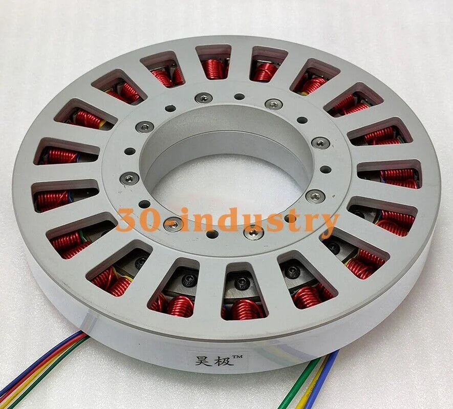 700W Hollow Shaft Ultra-low Speed Disc Brushless DC Motor 14810 159.2*31mm - KOEED [1]