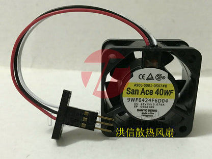 San Ace 40WF 9WF0424F6D04 24V 0.076A for FANUC drive cooling fan
