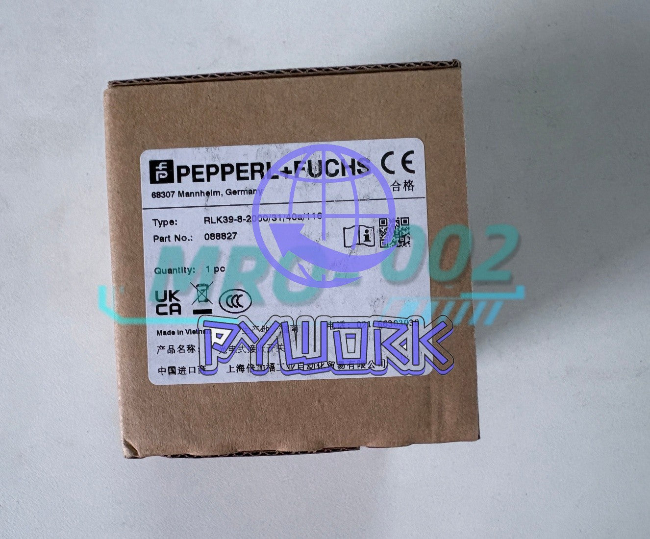 1Pcs Pepperl+Fuchs RLK39-8-2000/31/40a/116 Photoelectric SwitchFast delivery