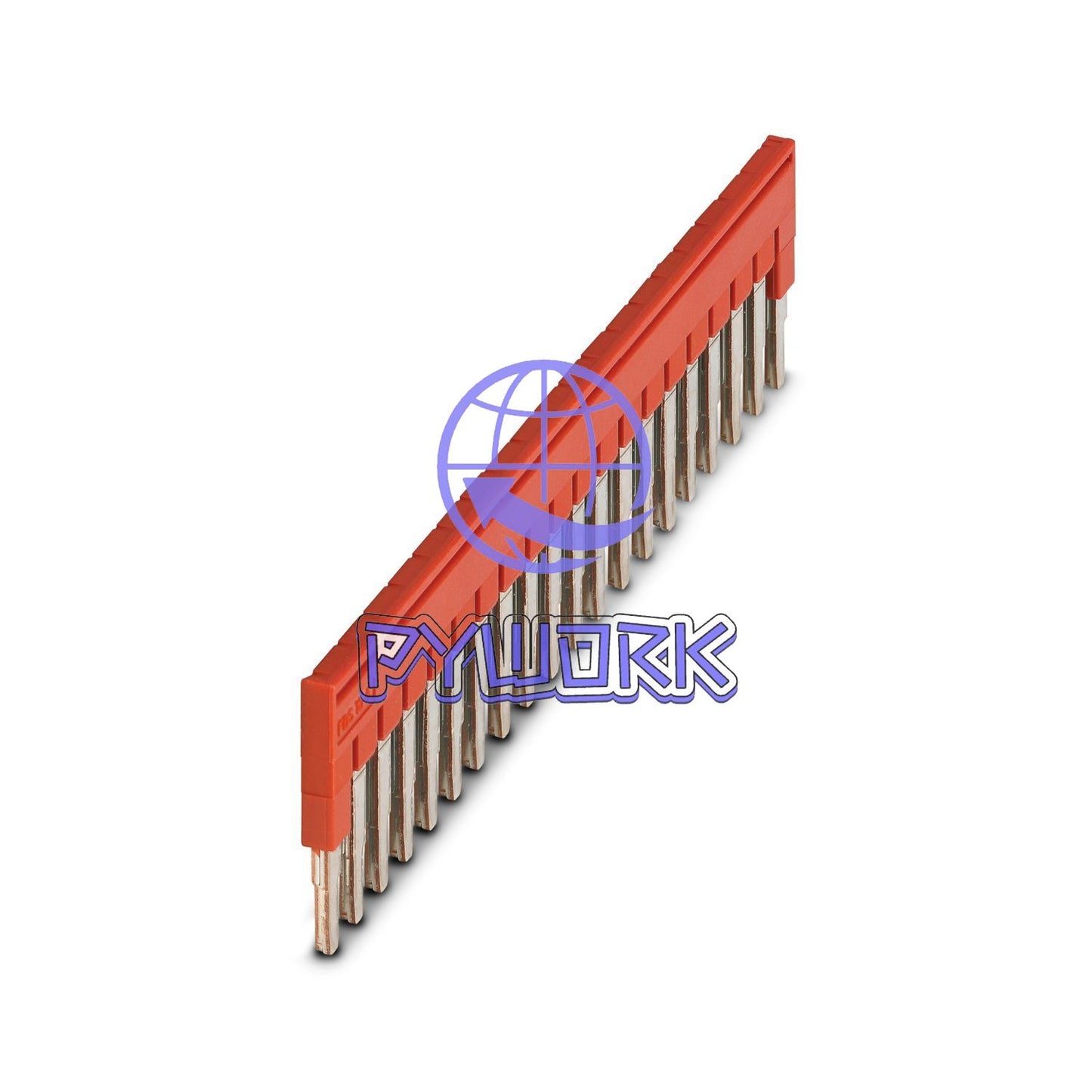 5pcs PHOENIX FBS 20-5 3030226 Plug-in Bridge 20 Positions 5.2 mm Pitch Red