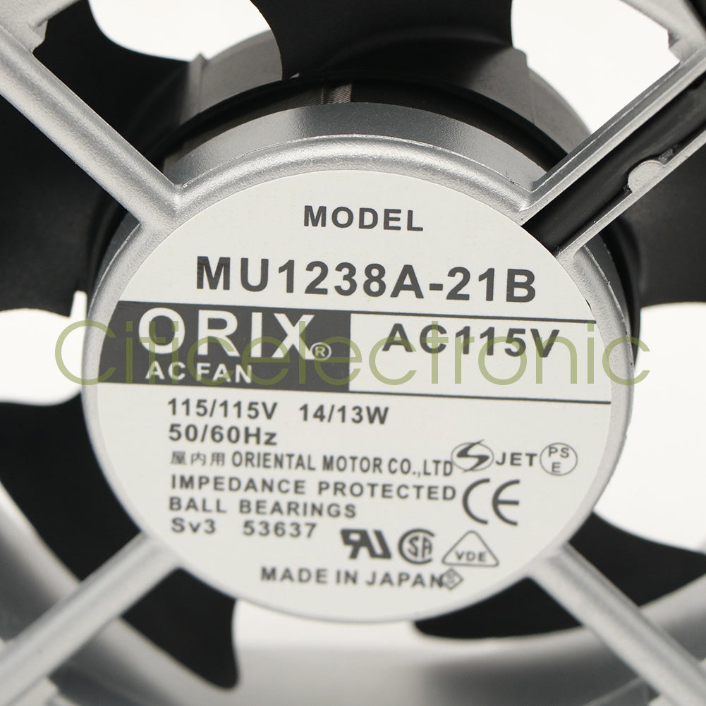 1PCS ORIX MU1238A-21B AC115V 14/13W 120*120*38 mm 120mm fan #CI