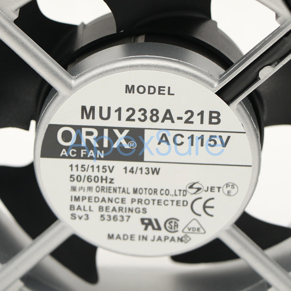 1PCS ORIX MU1238A-21B AC115V 14/13W 120*120*38 mm 120mm fan #AP