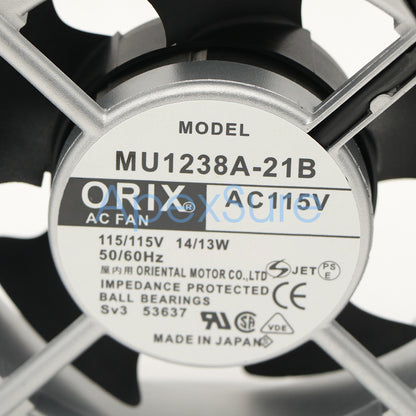1PCS ORIX MU1238A-21B AC115V 14/13W 120*120*38 mm 120mm fan #AP