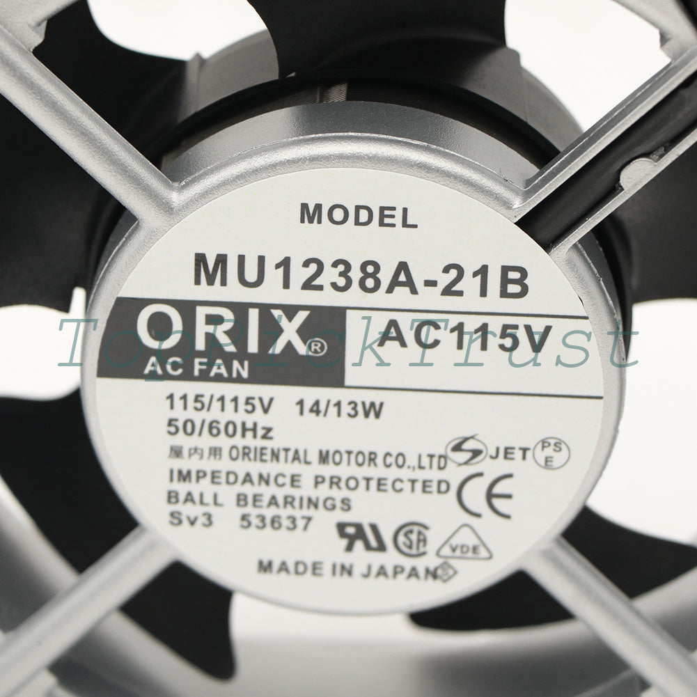 1PCS ORIX MU1238A-21B AC115V 14/13W 120*120*38 mm 120mm fan #TO