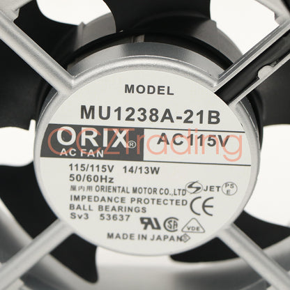 1PCS ORIX MU1238A-21B AC115V 14/13W 120*120*38 mm 120mm fan #CC