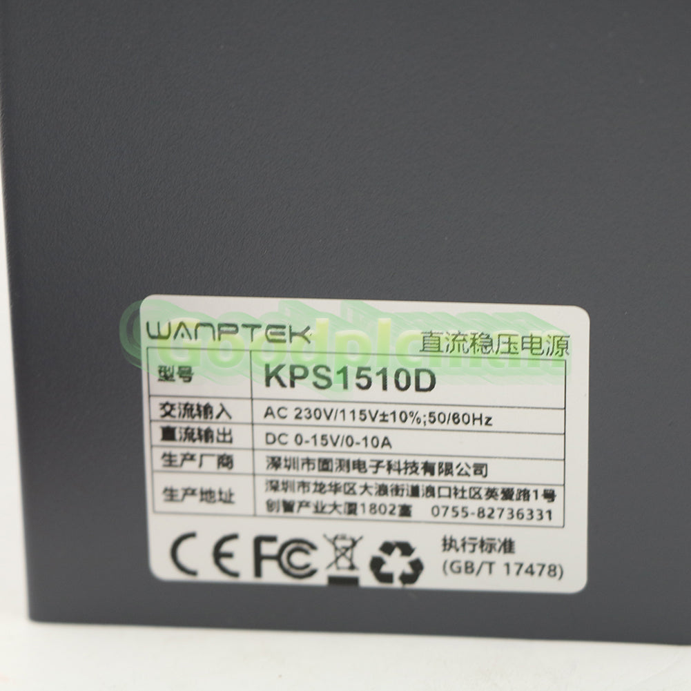 KPS1510D Adj Mini Switch DC Power Supply 0-15V 0-10A 110-220V 1PCS