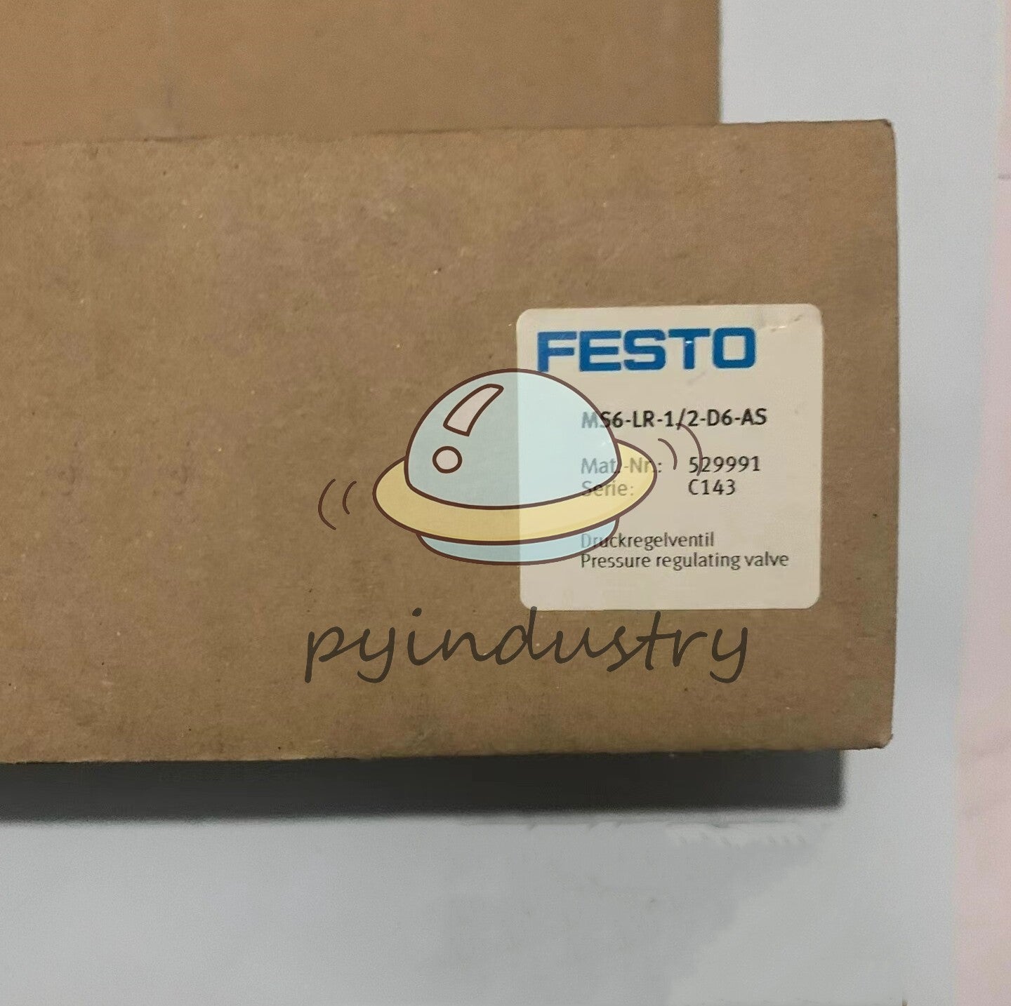 Festo MS6-LR-1/2-D6-AS pressure reducing valve 529991 One