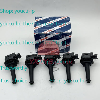 5 Pack Ignition Coils for Volvo S60 C70 S70 XC70 XC90 S60 UF341 C1258 9125601