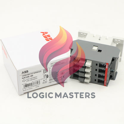 1PCS ABB NX22E-80 Contactor relay 220-230V50Hz/230-240V60Hz 1SBH901074R8022