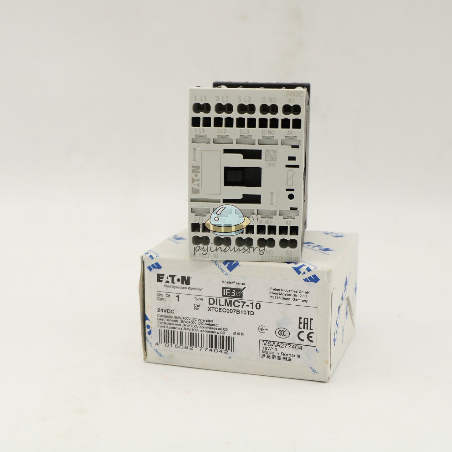 EATON MOELLER Ac Contactor DILMC7-10 24VDC Rapid delivery 1PCS