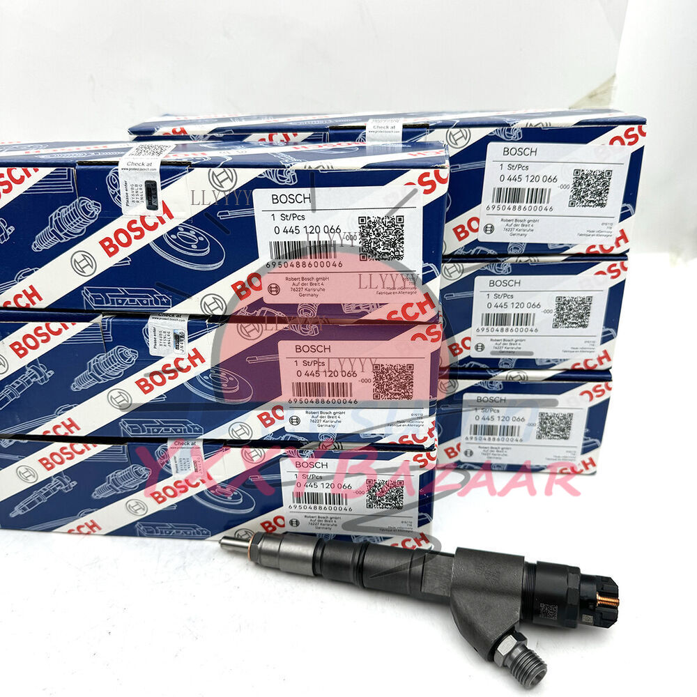 6X Fuel Injector 0445120066 20798114 For Bosch Volvo EC240 Excavator L110E*