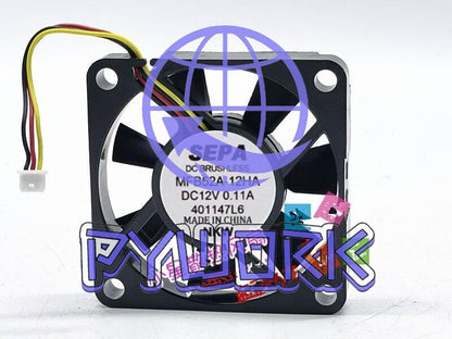 1pcs SEPA Fan MFB52A-12HA-001 DC12V 0.11A 5010 5CM 3 pin Quiet cooling Fan~