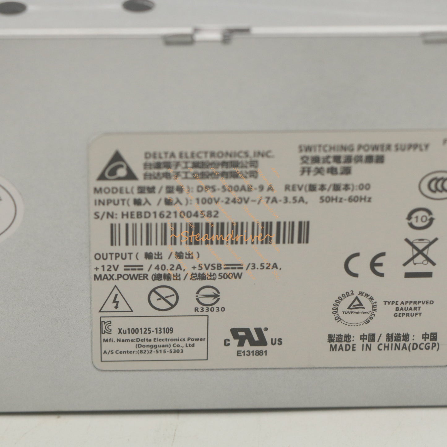 1PCS Delta DPS500AB9A