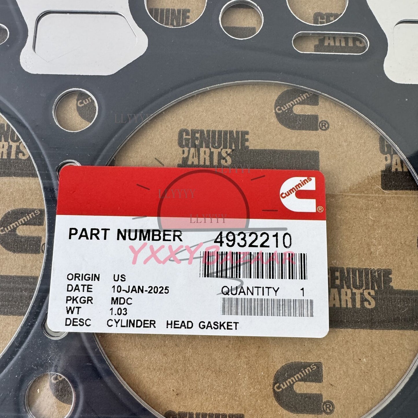 Cummins Cylinder Head Gasket For 2007-2017 Dodge Ram 2500 6.7L Diesel 4932210