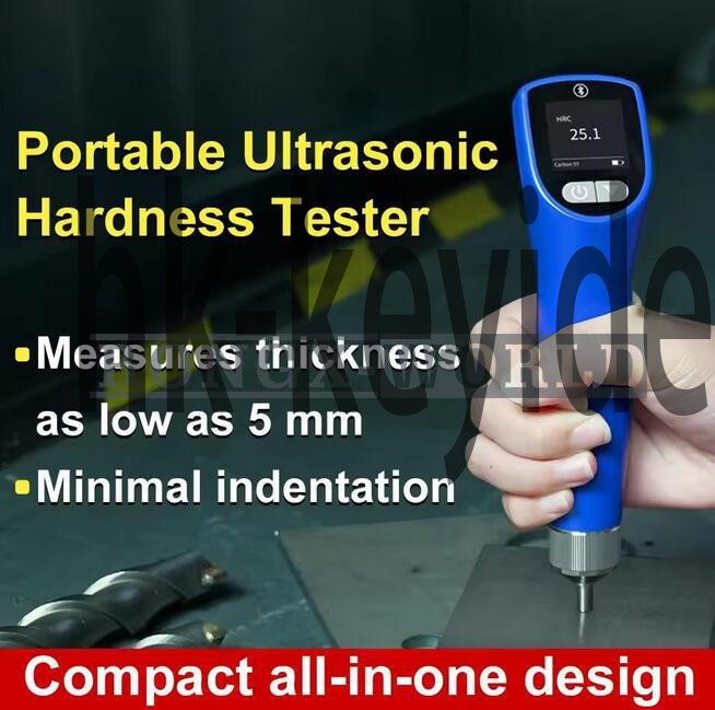 1PCS Linshang LS256 Ultrasonic Hardness Tester with Probe Fixture Stand～
