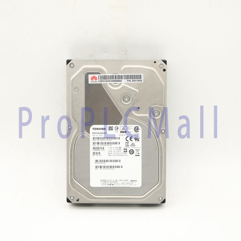 1PCS 6TB SATA3 3.5 HDD TOSHIBA MG04ACA600E 7.2K