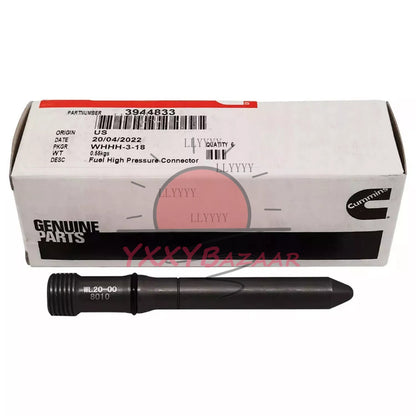 6PCS 24V Injector Connector Tubes 3944833 Fits for Cummins 1998-02 Dodge 5.9L
