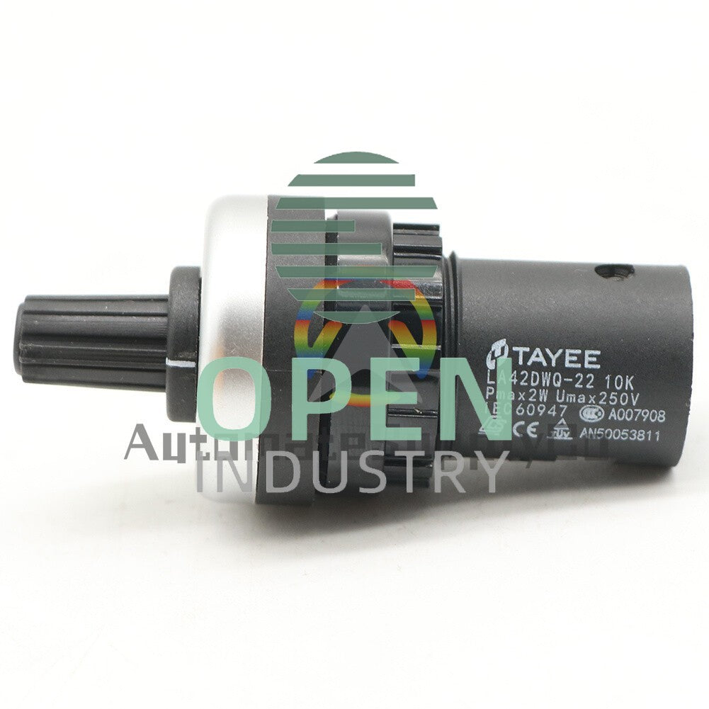 TAYEE LA42DWQ-22 10K 22mm Governor Rotary Potentiometer Inverter Converter Resis