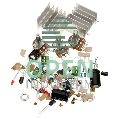 AC 12V Two 2.0-Channel 15W +15W TDA2030A hifi Stereo Amplifier AMP Board Kit