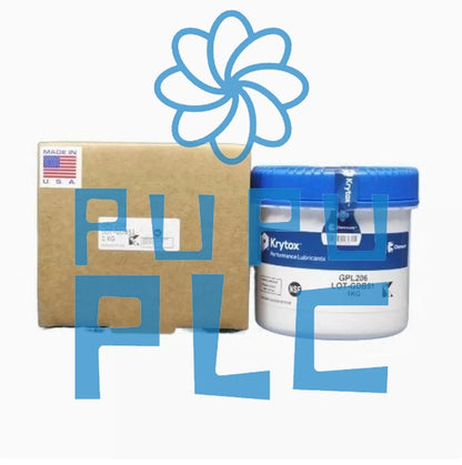 Chemours DUPONT Krytox GPL206 1Kg ( 35.3 OZ) GPL-206 free ship