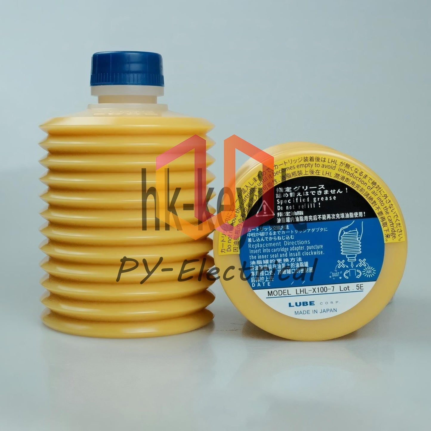 1Pcs LHL-X100-7 Grease Cartridge (700g) Yellow Replacement from Japan