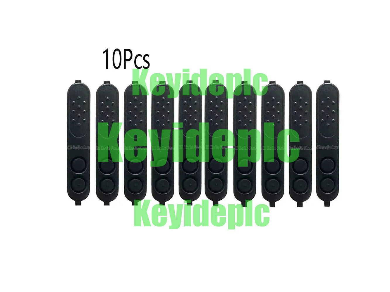 10Pcs For CP100d DP540 DEP250 C1200 C2620 C2660 Radio PTT Launch Button Bezel