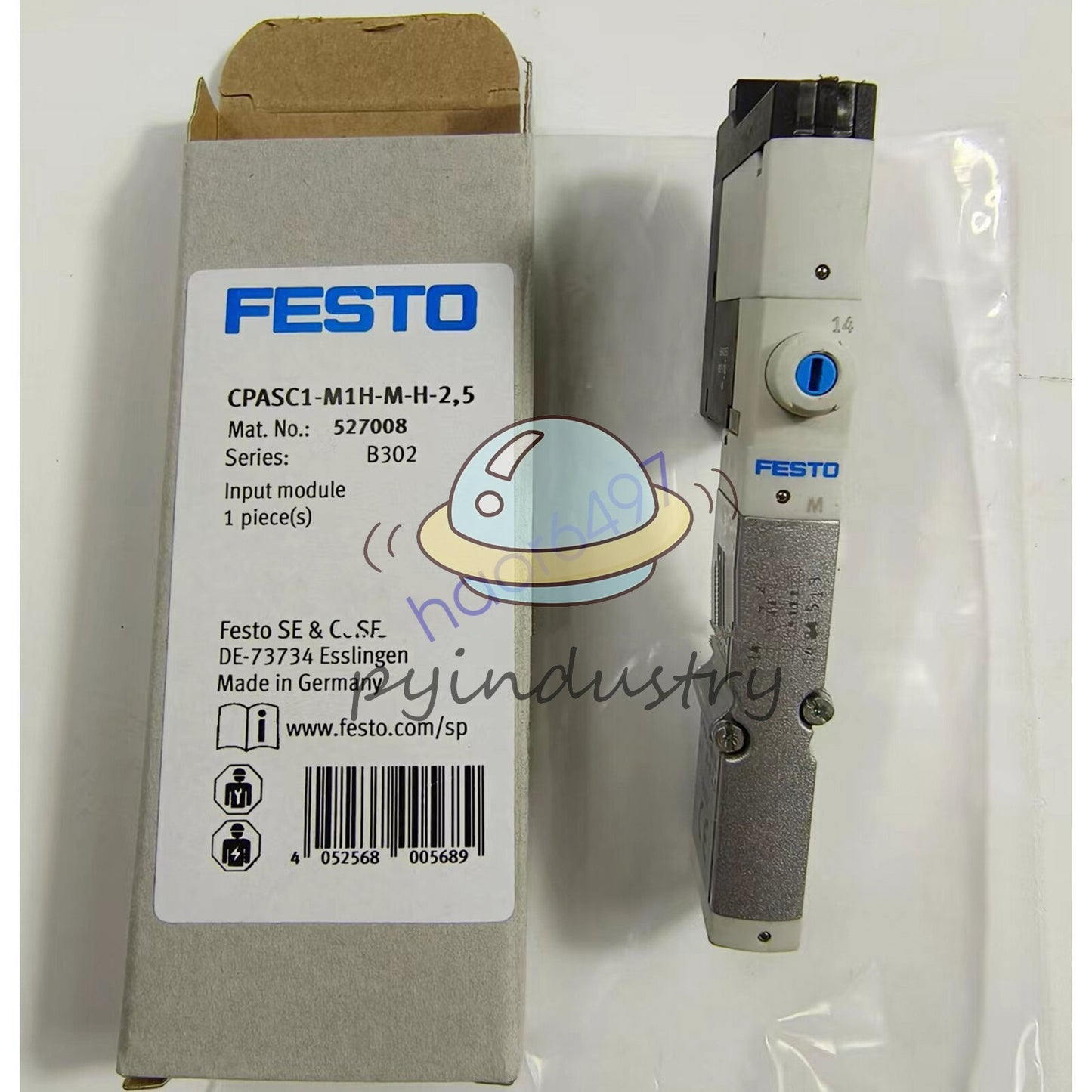 1pc for FESTO CPASC1-M1H-M-H-2.5 Solenoid Valve spot stock