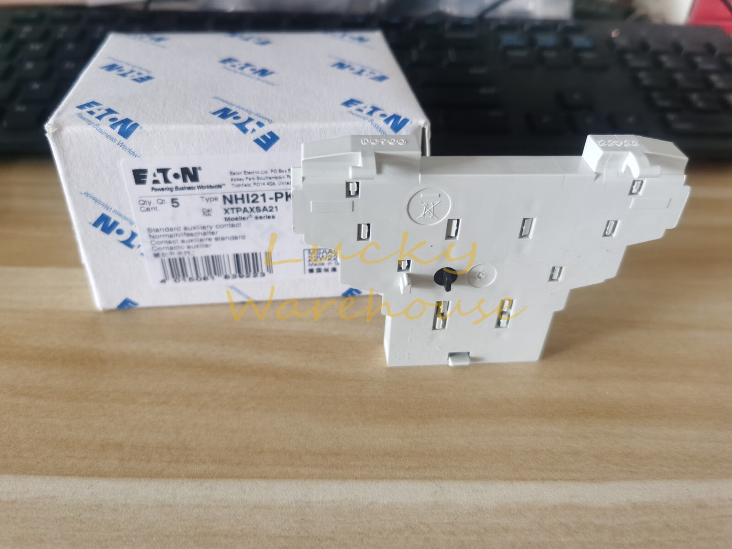 1PCS Eaton Moeller NHI21-PKZ0 XTPAXSA21 Auxiliary Contact