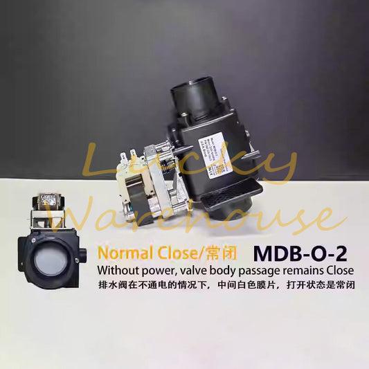 1PC 3" 2" 90° 180° NO NC Washing Machine MDB-O-3RA 3RA3 290 Drain Valve