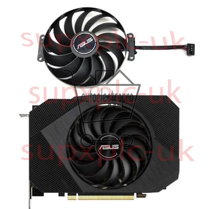 95mm ASUS Phoenix NVIDIA Geforce RTX 3050 3060 Graphic Card Fan Replacement TD64 [1]