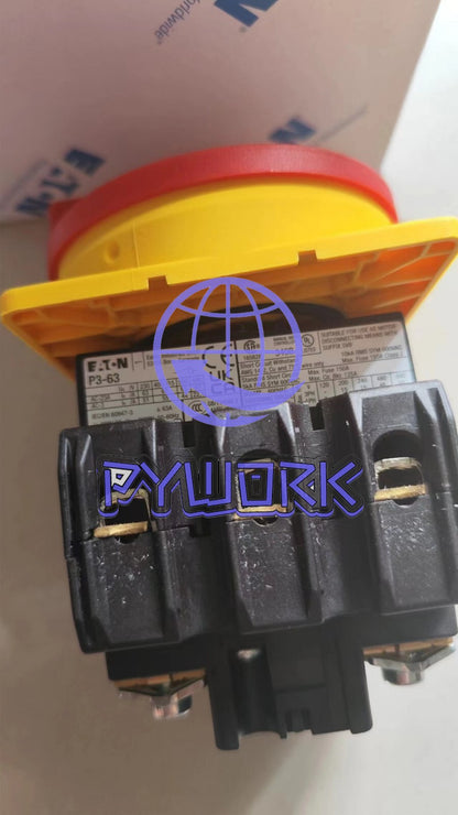 1PCS EATON/MOELLER P3-63 Load isolation switch P3-63/EA/SVB 63A