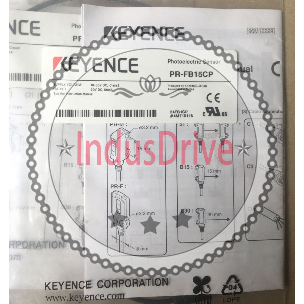 Keyence PR-FB15CP Photoelectric Sensor Switch PRFB15CP 1PC Free Shipping