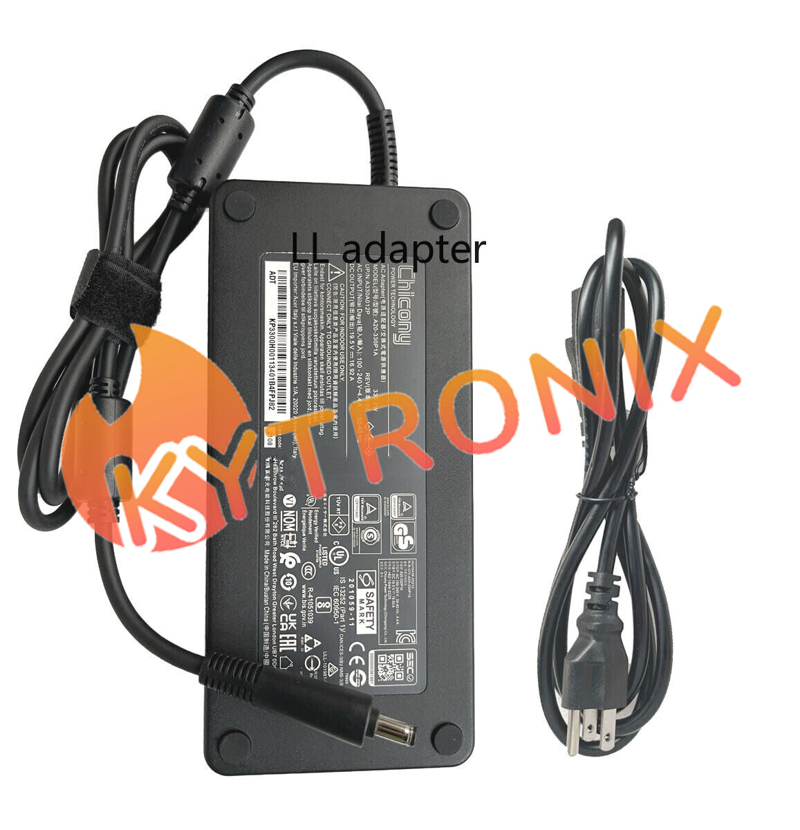 Chicony 19.5V 16.92A 330W A20-330P1A AC Adapter Charger For Acer Predator Helios