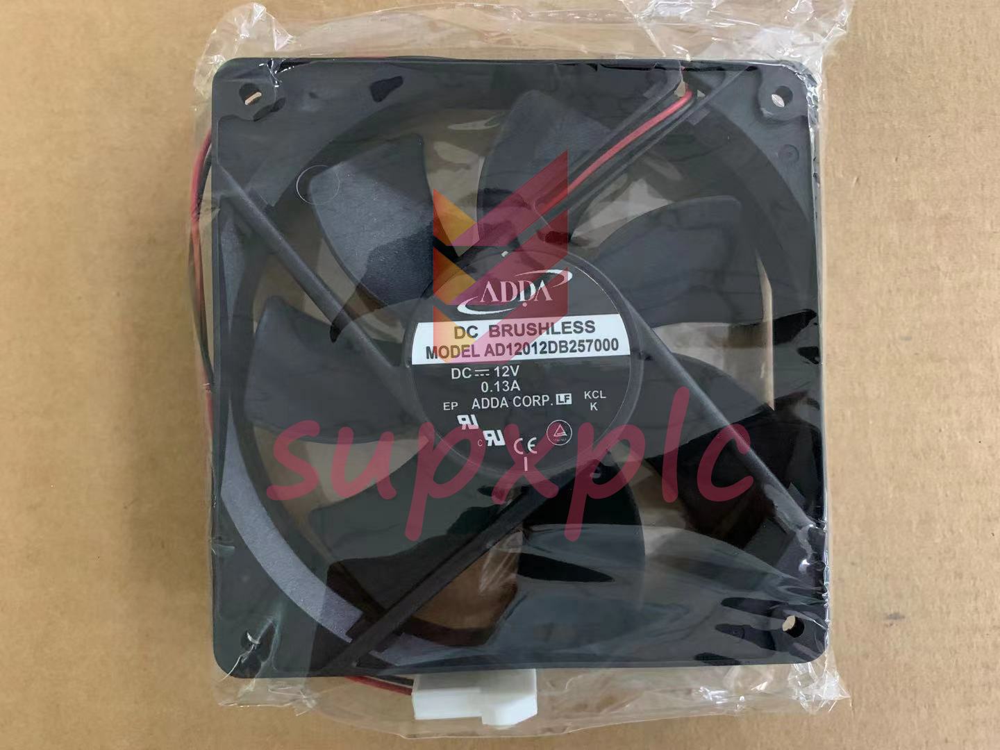 ADDA AD12012DB257000 12CM 12V 0.13A computer case ultra-quiet cooling fan