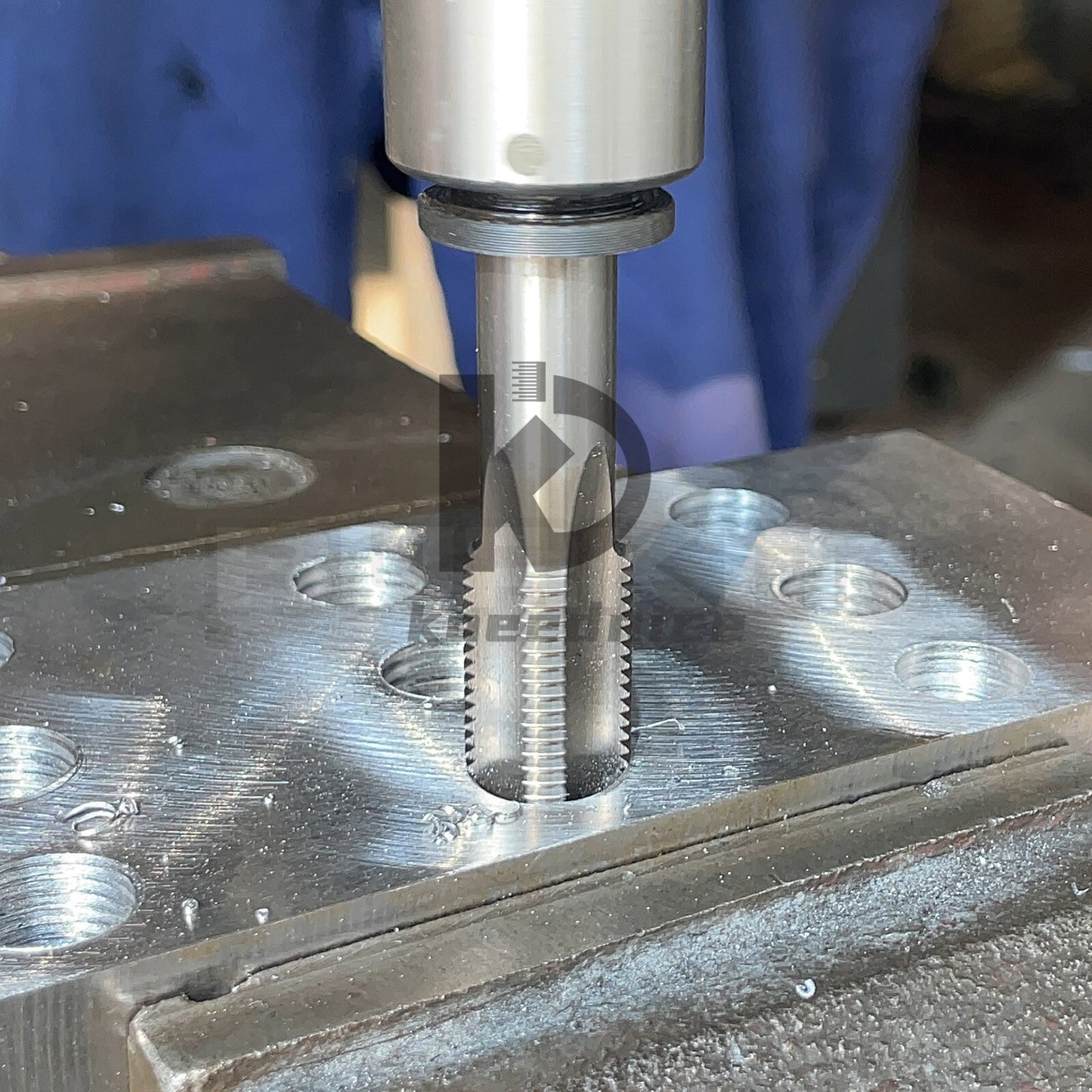 M28 X 1.5 Thread Tap Right Hand, HSS M28x1.5 Straight Fluted Machine Tap